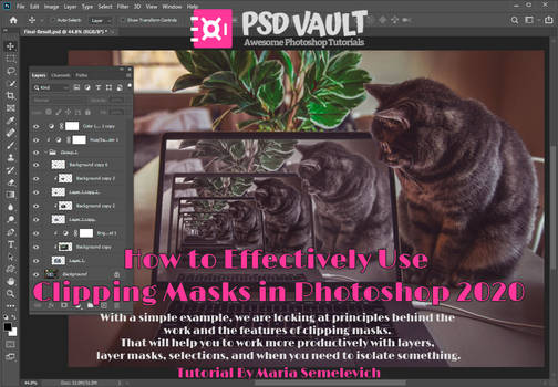 How to Effectively Use Clipping Masks in Photoshop