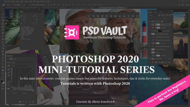 Photoshop 2020 Mini-Tutorial Series