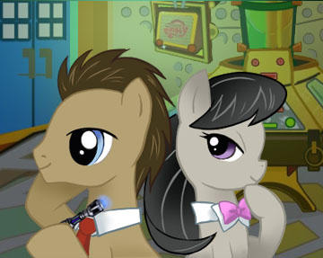 The doctor and Octavia