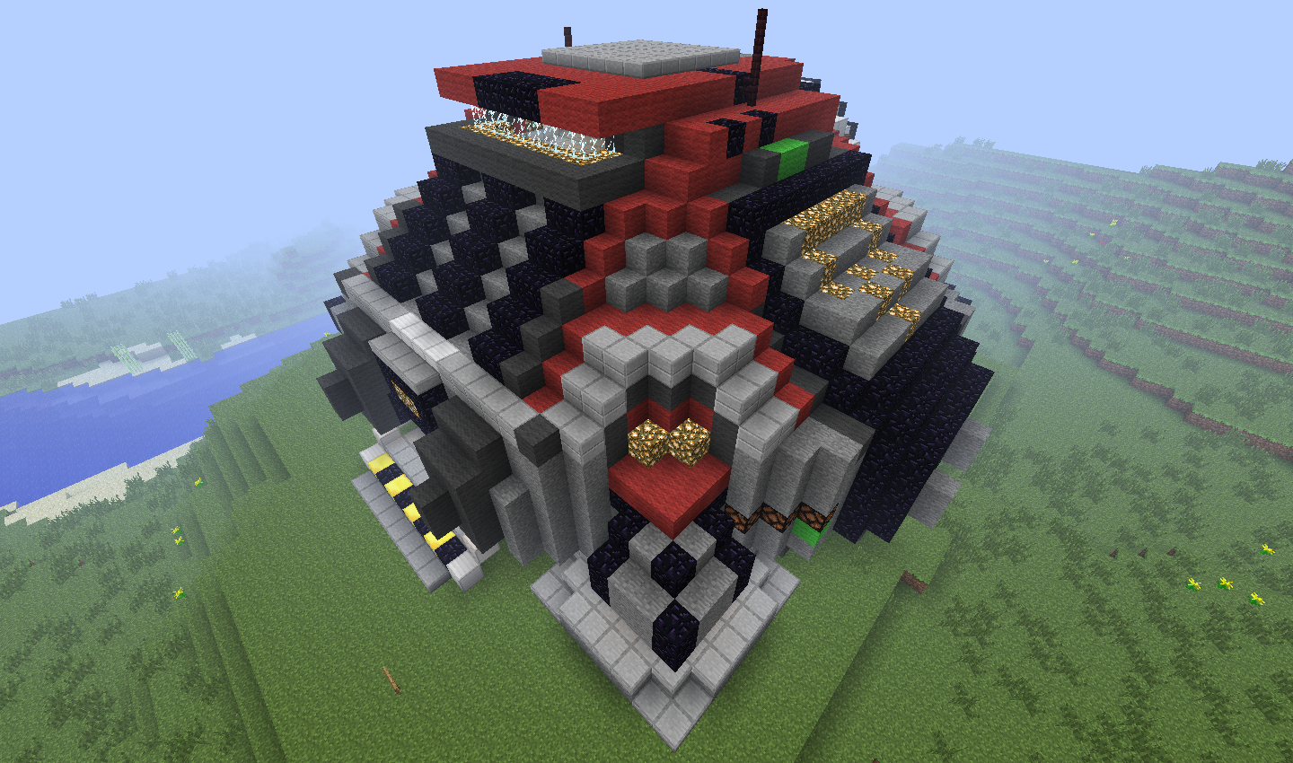 Minecraft Terran Command Center (1) by WolfgerLynel on DeviantArt