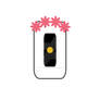 GLaDOS with Flower Crown