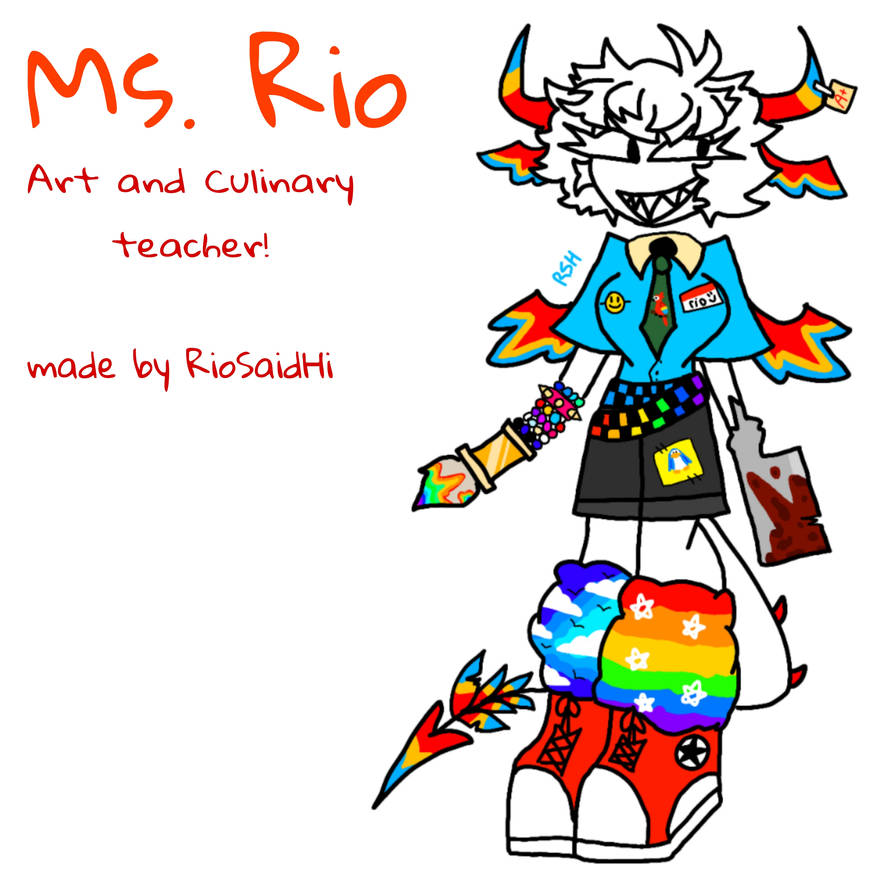 My Fundamental Paper Education OC! by RainySaidDraw on DeviantArt