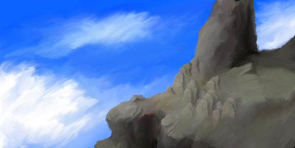 Rocky cliff by starliner90 on DeviantArt