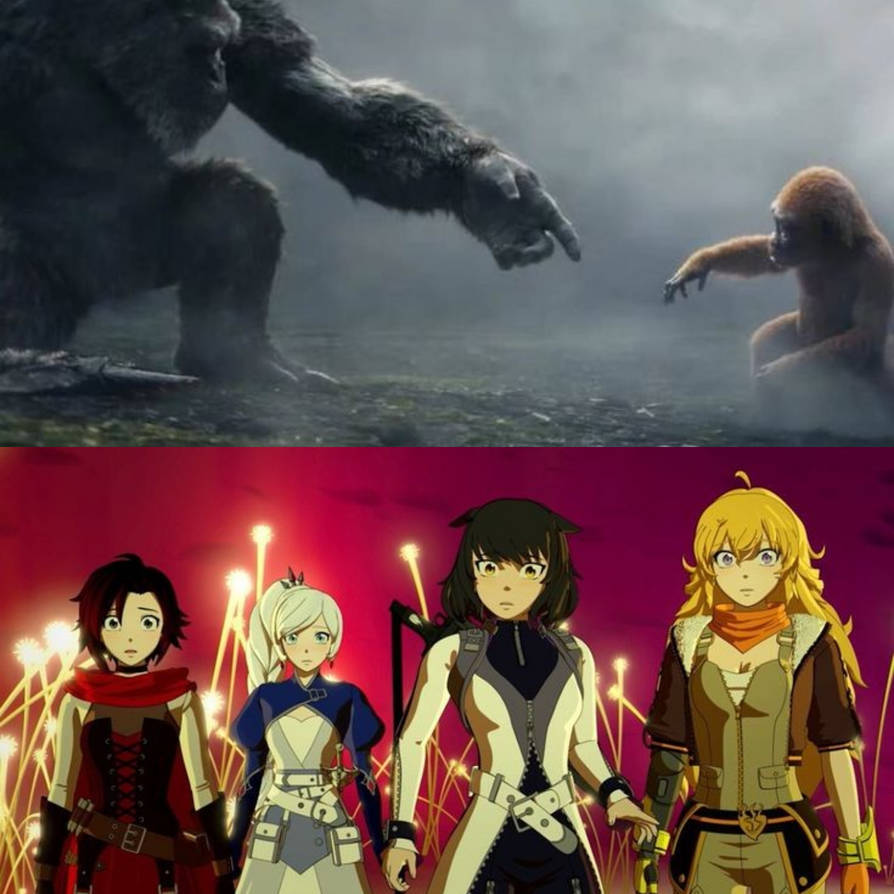 Shimo Meet Rwby Team RWBY sees Kong meets Suko by Stiggo-Stygimoloch on DeviantArt