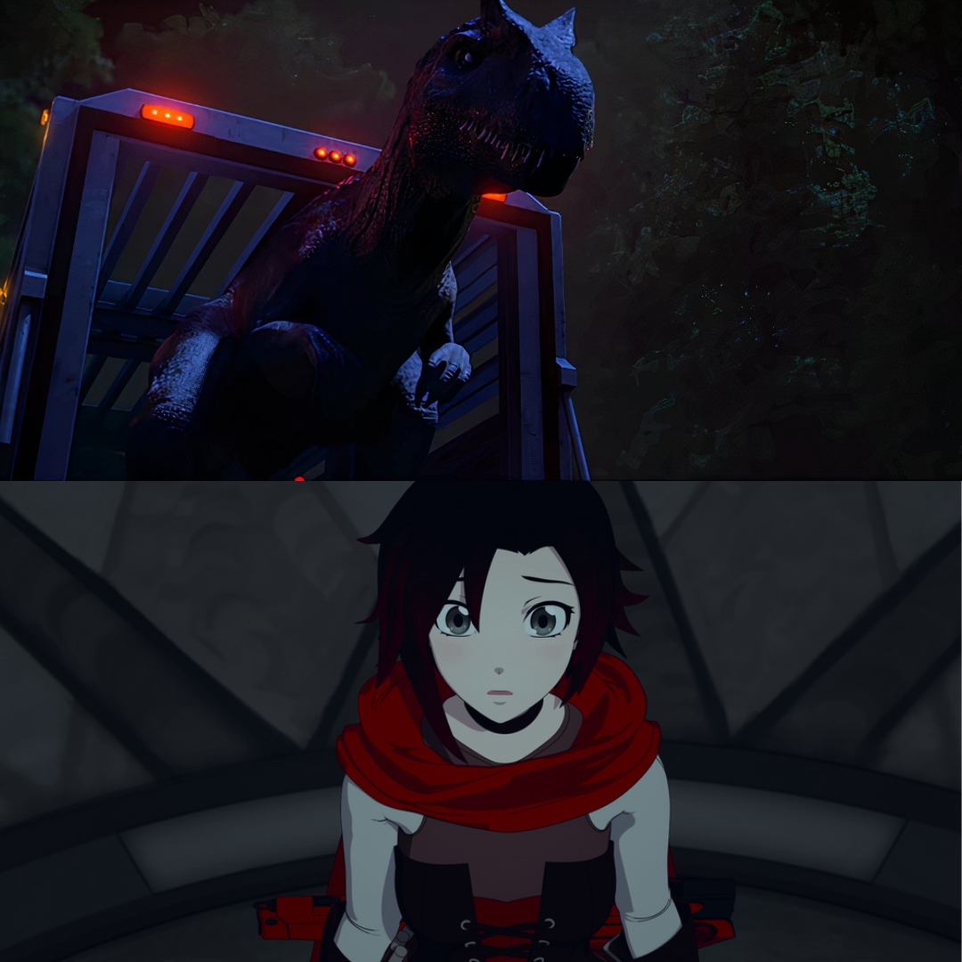 Ruby meets The Allosaurus by Stiggo-Stygimoloch on DeviantArt