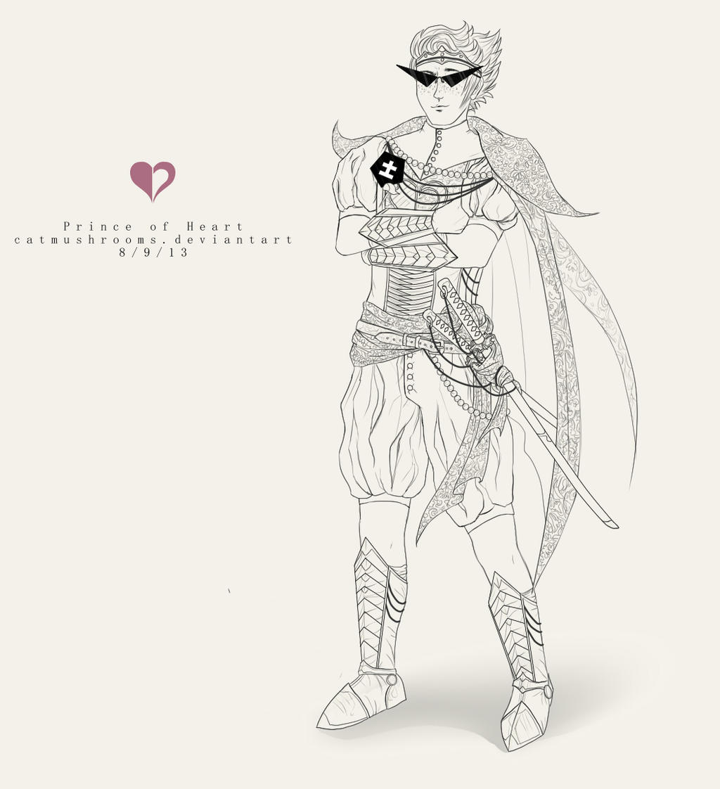 Prince of Heart [Lineart]