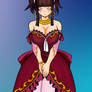 Fairy Tail 338 Kagura on dress