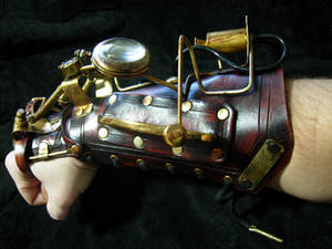 Watchman steampunk cuff2