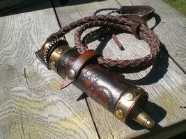 Steampunk Whip and Holster