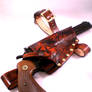 Steampunk Leather Gun Holster
