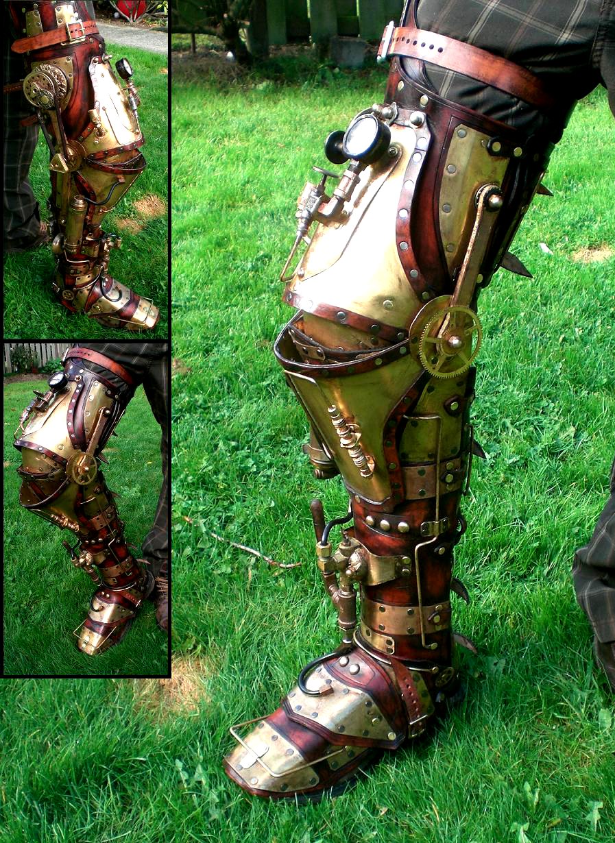 Steampunk Leg II