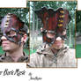 Steampunk Leather Bark Mask