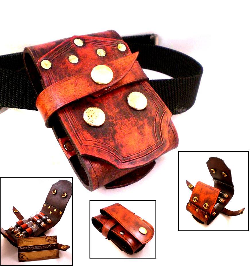 Steampunk Vial Holster the 3rd