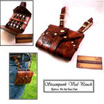 Leather Vial Pouch x10