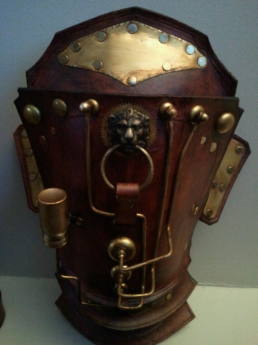 Steampunk Pauldron for Arm