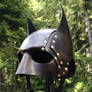 Leather Steampunk Batman Helmet