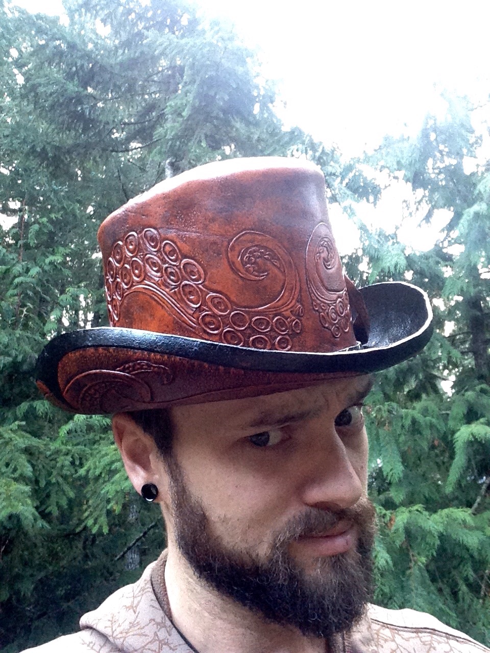 Steampunk Octo-Top hat