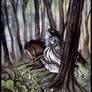 Aredhel in the forest of Nan Elmoth