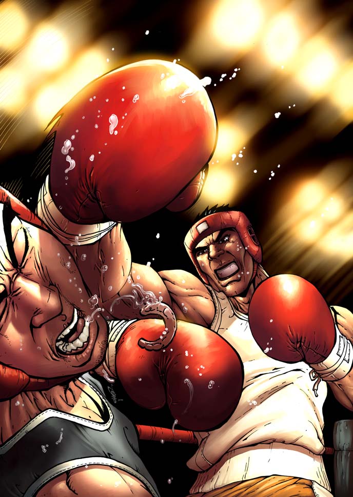 Boxing game cover