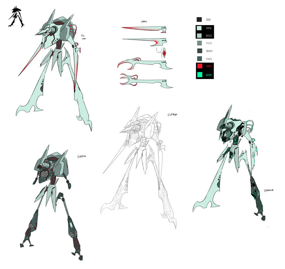 Bio-mech designs by SirTidehunter115 on DeviantArt