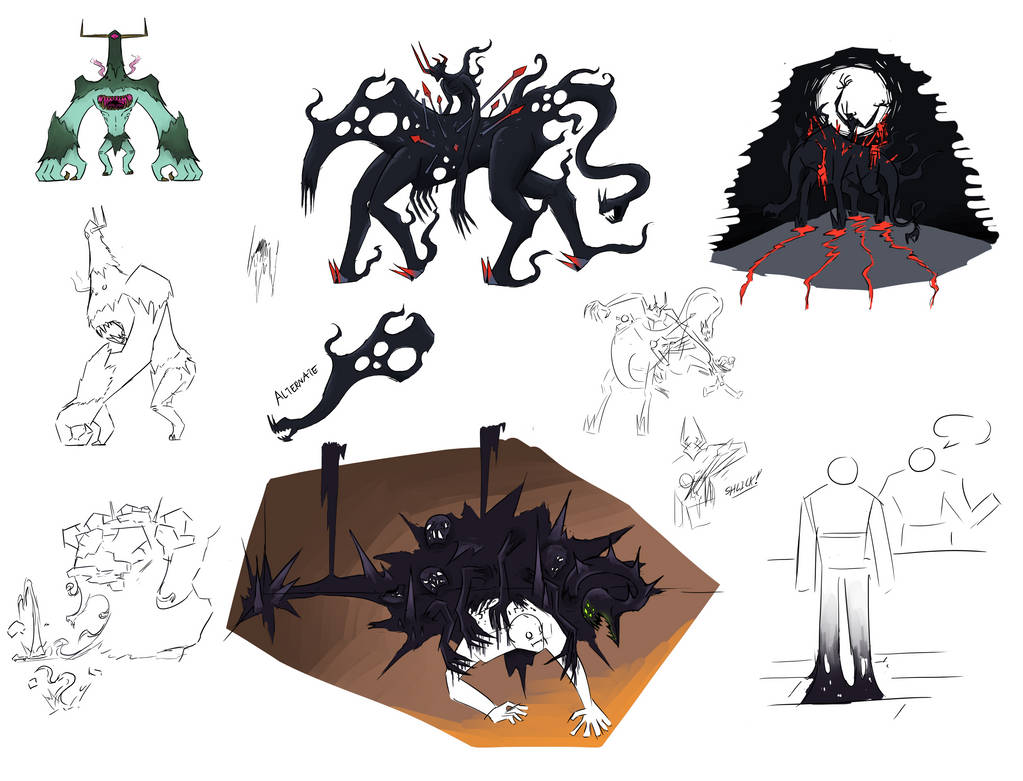 More monster ideas by SirTidehunter115 on DeviantArt