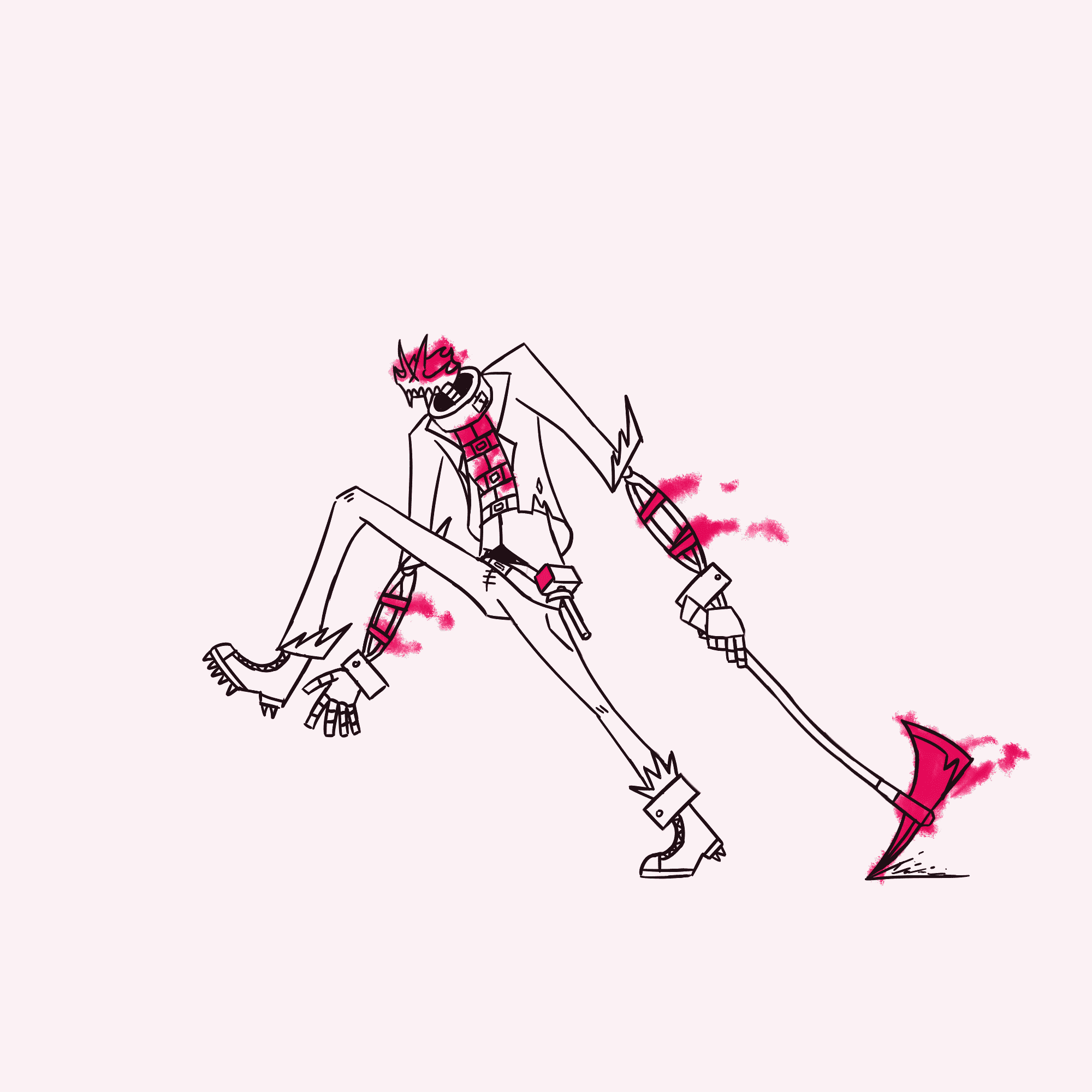 Stomp walk cycle by SirTidehunter115 on DeviantArt
