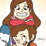 Gravity Falls Mabel and Dipper