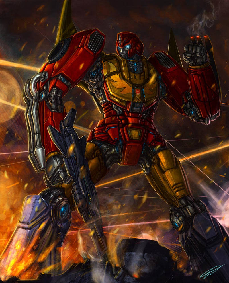 Rodimus Prime by robokit on DeviantArt