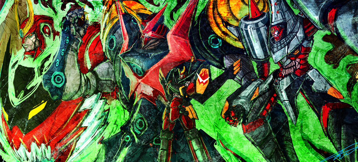 Tengen toppa Gurren Laggan by robokit on DeviantArt