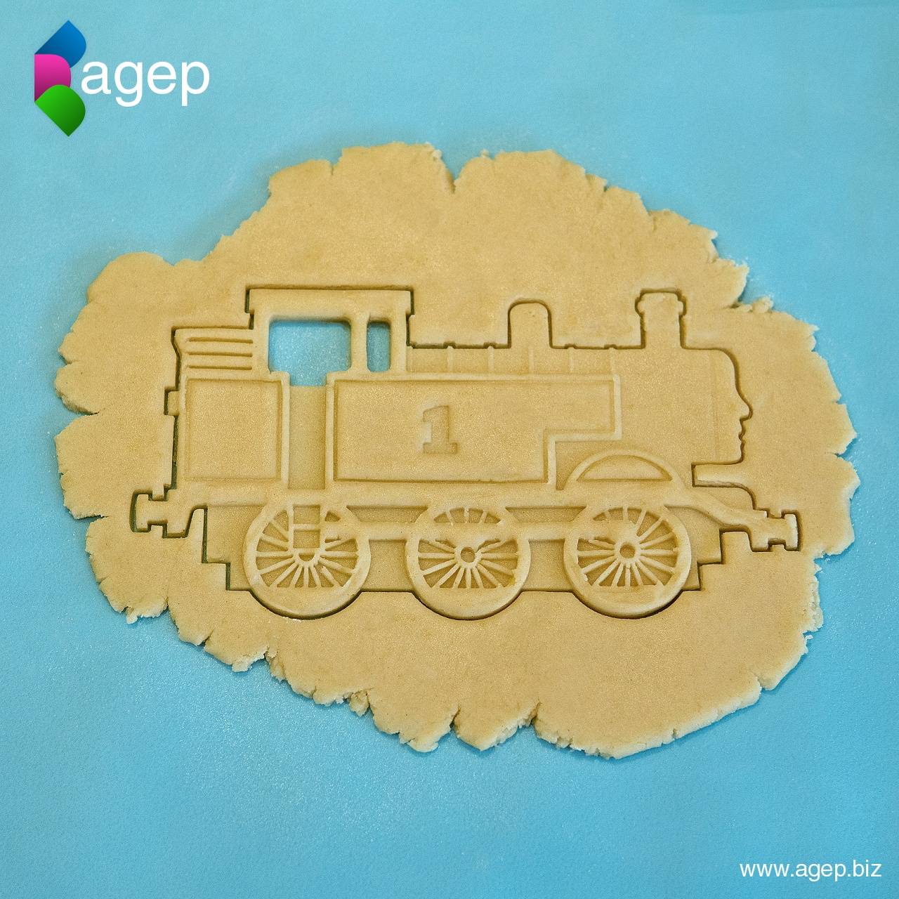 3D Printed Thomas the Tank Engine Cookie Cutter