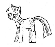 Sketch of Twilight Sparkle