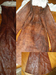 Leather longvest - BJD size