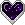 F2U - Heart Purple Galaxy Brooch