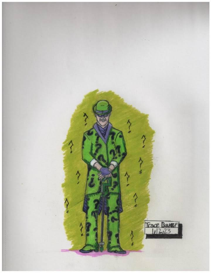 The Riddler concept by TraceBaker on DeviantArt