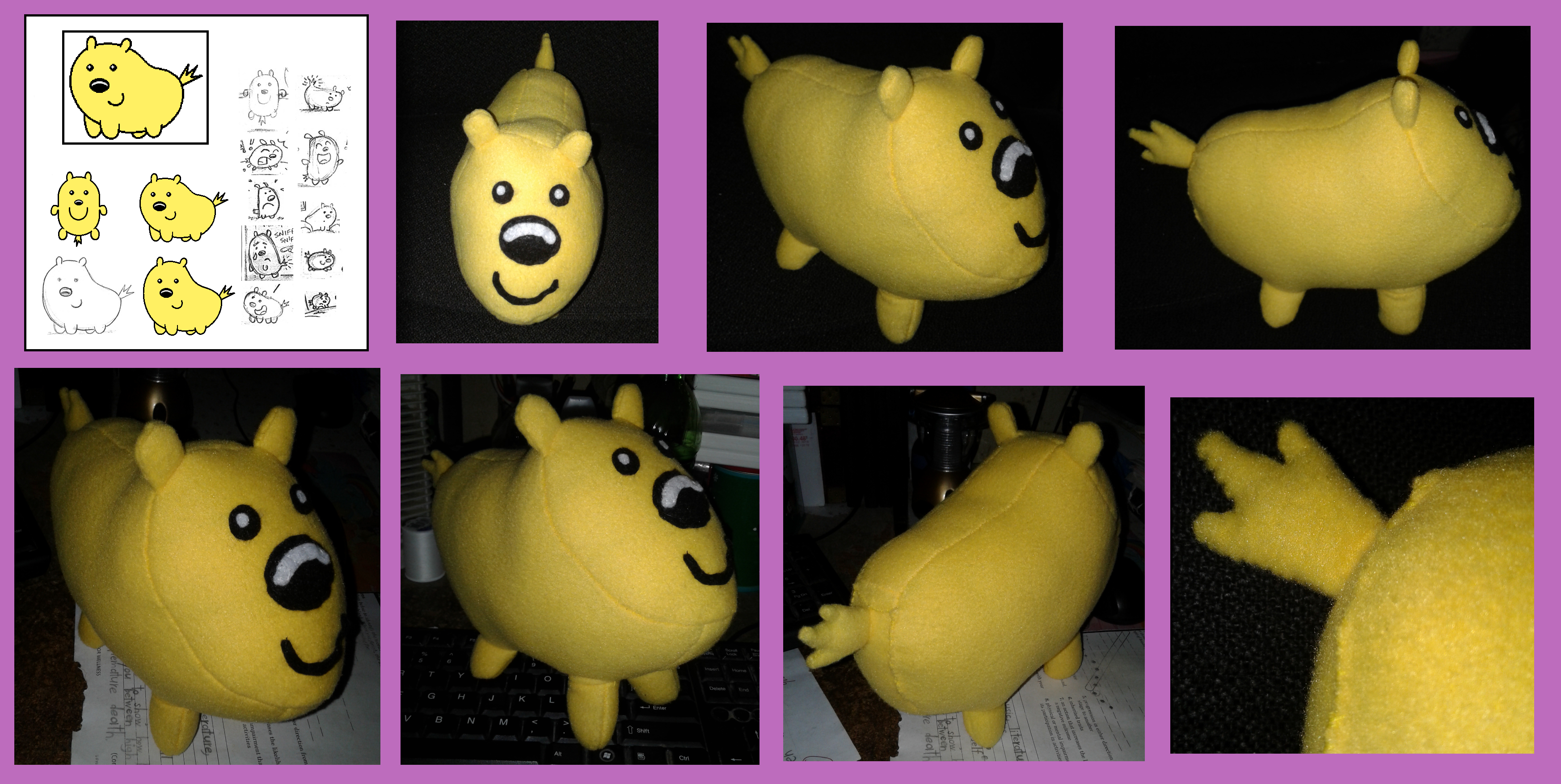 Moose and top zee plush