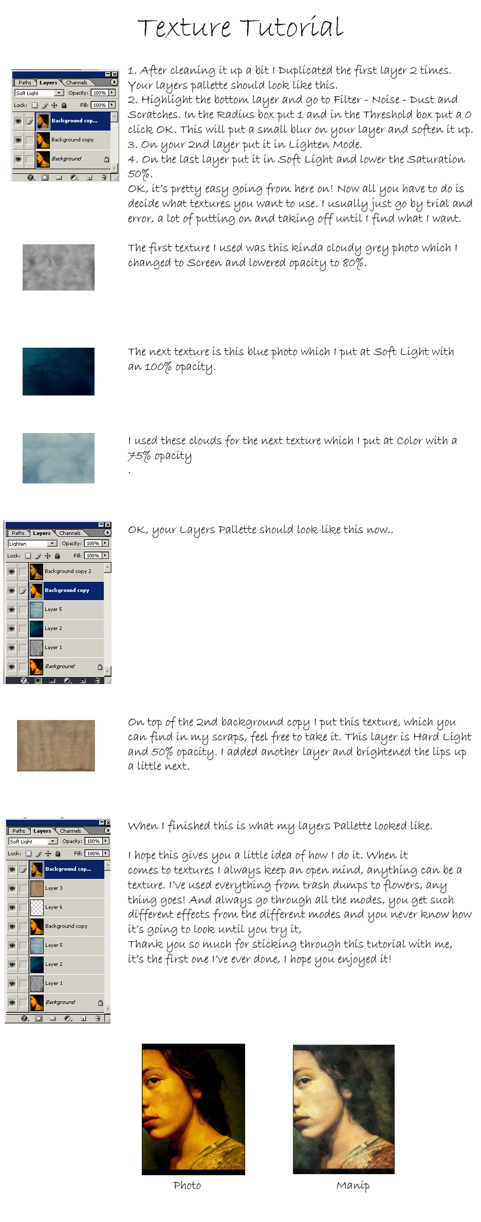 Texture Tutorial by kayceeus