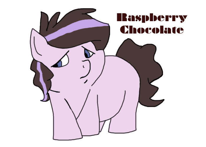 MLP Wolfsbane: Raspberry Chocolate by Zee-Stitch on DeviantArt