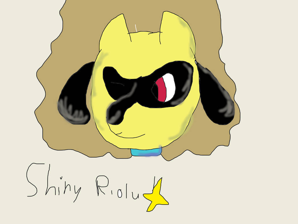 Shiny Riolu by Chillychuu on DeviantArt