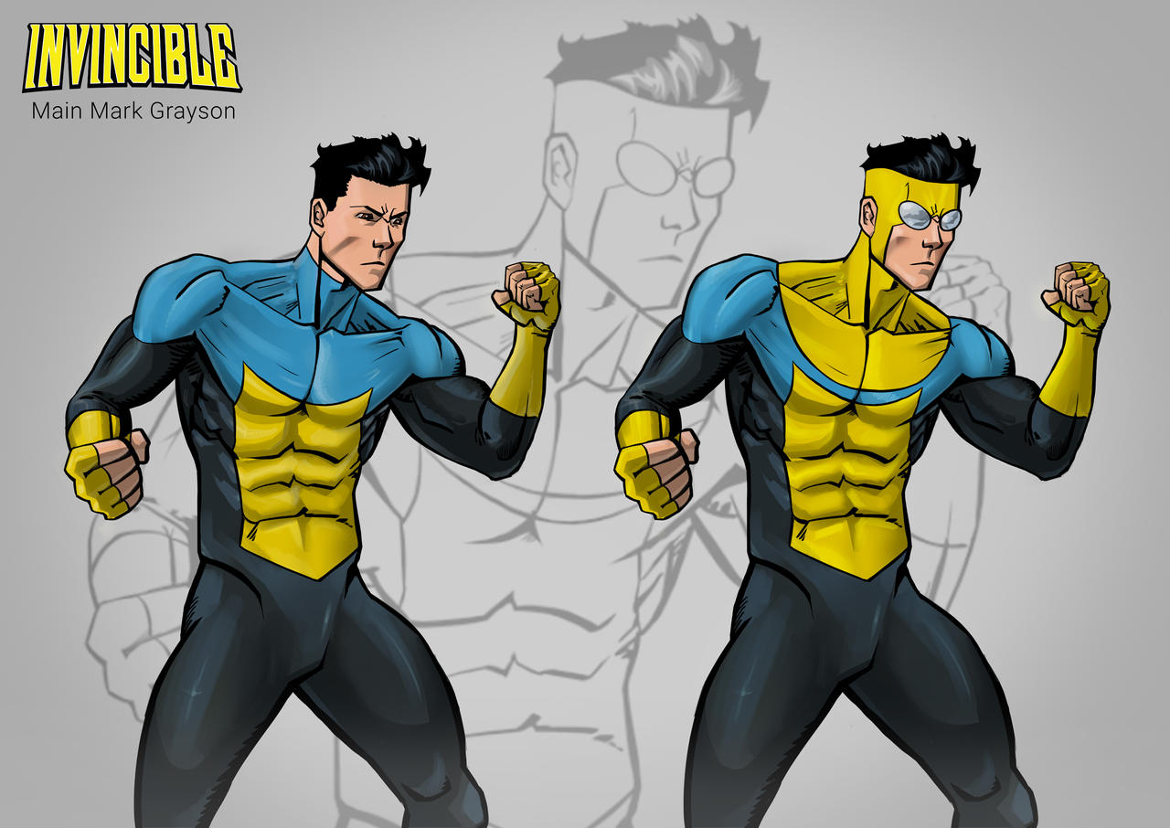 First Invincible Design Invincible by KristinKartoziya on DeviantArt