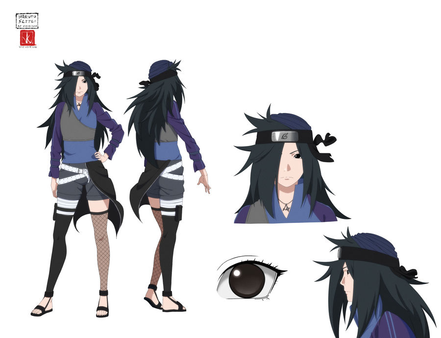 Commission Naruto OC Character Sheet by viciokun on DeviantArt