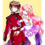 kira yamato and lacus clyne