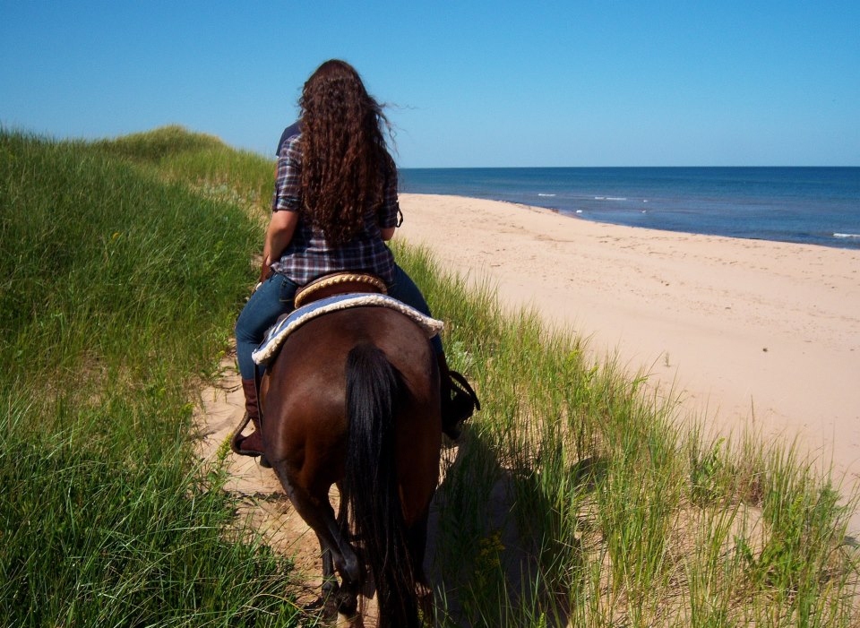 Riding the sand dunes