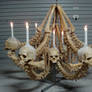 bone chandelier