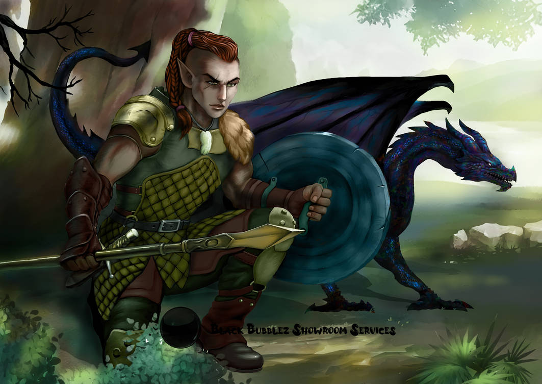 Drake Ranger Asher and Loke, Drakewarden Ranger by rooster68w3p on DeviantArt