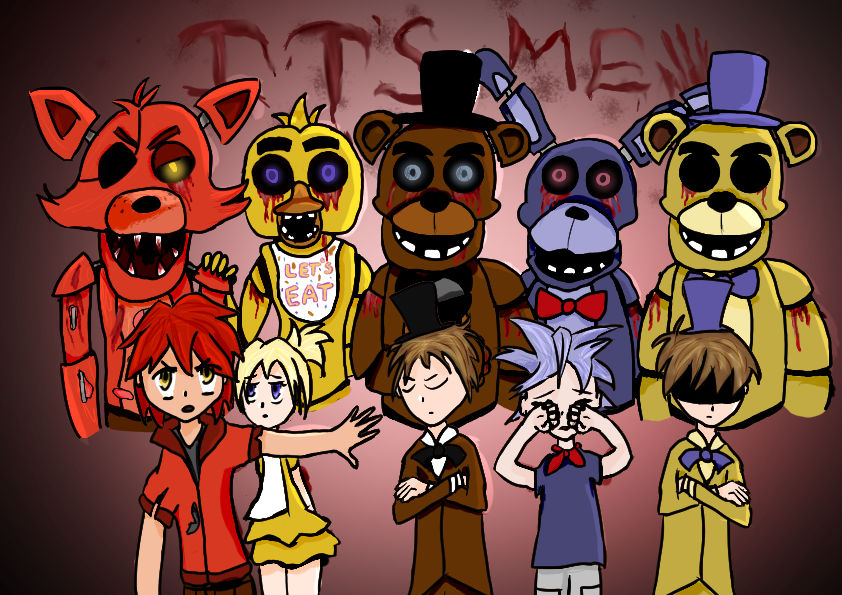 FNaF The 5 Children by Nightmare-Moon-L135 on DeviantArt