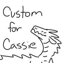 Custom for Cassie