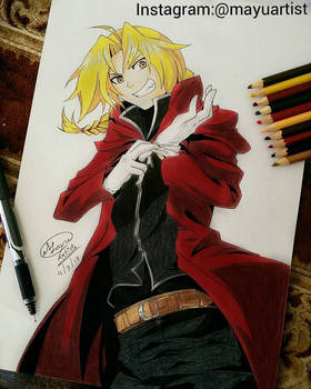 Edward Elric Fullmetal Alchemist Brotherhood