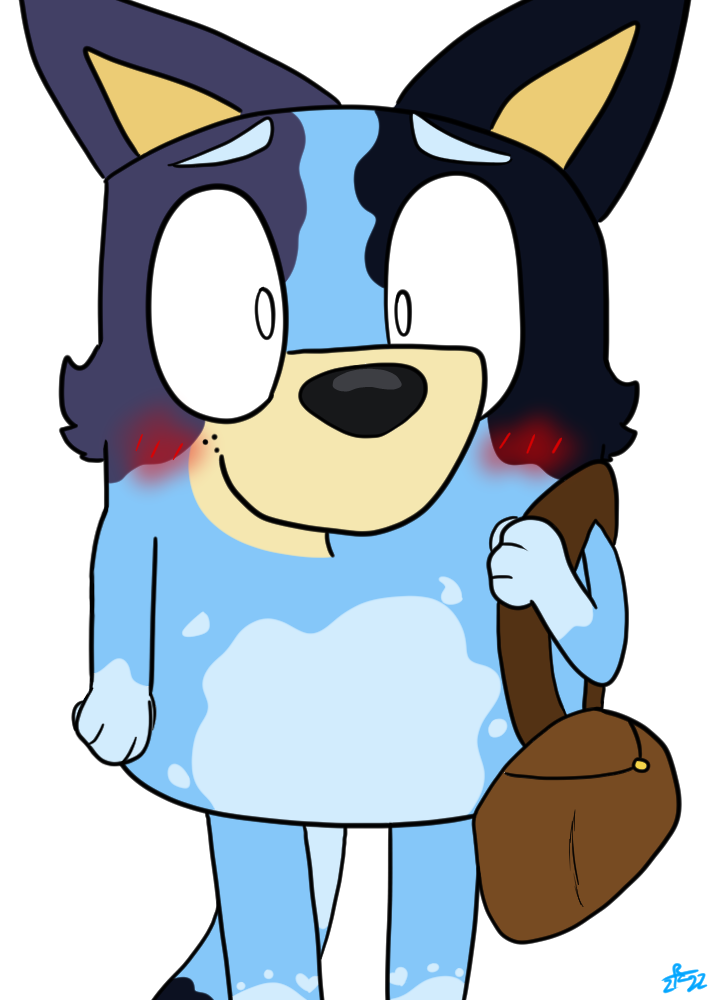Bluey Oc Template