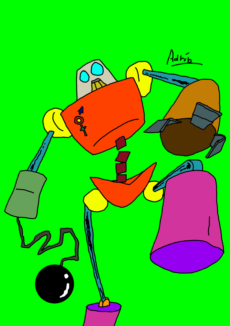 Yakuza robot by JK34T5 on DeviantArt