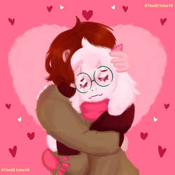 Look! Fluffy hugs!